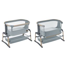 Maxi Cosi Iora Air Co-Sleeper With Sheets Beyond Grey