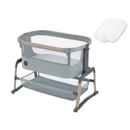 Maxi Cosi Iora Air Co-Sleeper With Sheets Beyond Grey