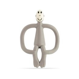 Matchstick Monkey Teething Toy And Gel Applicator Grey
