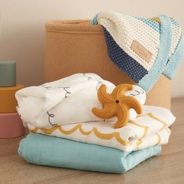 Tutti Bambini 3 Pack Muslin Swaddle Wraps Our Planet