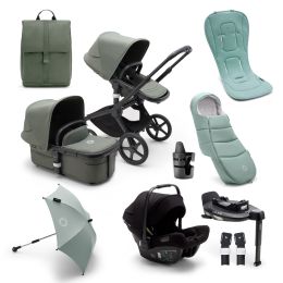 Bugaboo Fox 5 Complete Forest Green Ultimate Bundle