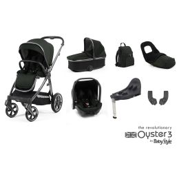 BabyStyle Oyster 3 Luxury Bundle Black Olive