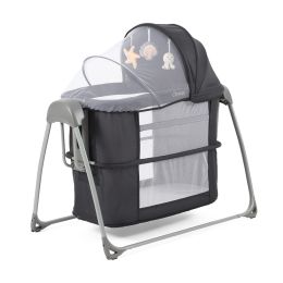 BabyStyle Oyster Home Swinging Crib Carbonite