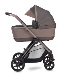 Silver Cross Reef Pushchair and First Bed Carrycot with Ultimate Pack Earth         