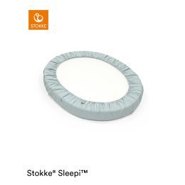 Stokke® Sleepi™ Mini Fitted Sheet V3 Dots Sage