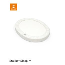 Stokke® Sleepi™ Mini Fitted Sheet V3 Fans Grey