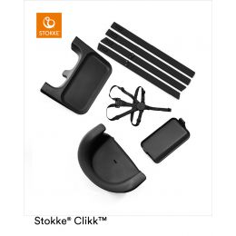 Stokke® Clikk™ High Chair Midnight Black (All Black) 