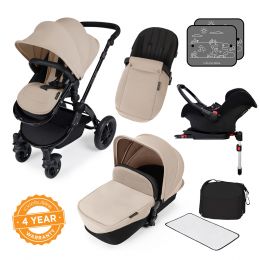 Ickle Bubba Stomp V3 All in One with Isofix Base Sand