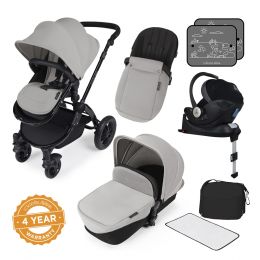 Ickle Bubba Stomp V3 I-Size All in One with Isofix Base Silver