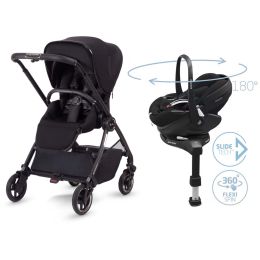 Silver Cross Dune Pushchair Space & Maxi Cosi Pebble 360 Pro I-Size Car Seat & Base