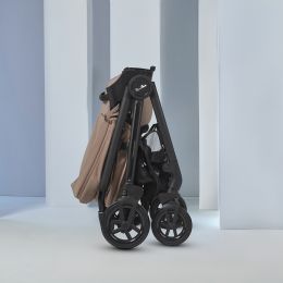 Silver Cross Dune 2 Pushchair And First Bed Folding Carrycot Mocha
