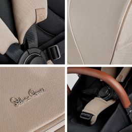 Silver Cross Tide 3-in-1 Pram with Accessory Pack & Dream Car Seat Stone