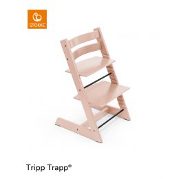 Stokke® Tripp Trapp® Chair Serene Pink + Free Baby Set