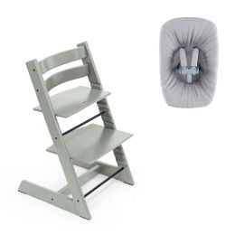 Stokke® Tripp Trapp® Chair Glacier Green & Newborn Set