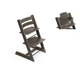 Stokke® Tripp Trapp® Chair & Baby Set™ Hazy Grey