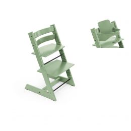 Stokke® Tripp Trapp® Chair & Baby Set™ Moss Green