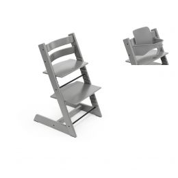 Stokke® Tripp Trapp® Chair & Baby Set™ Storm Grey