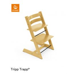 Stokke® Tripp Trapp® Chair, Baby Set™ & Harness Sunflower Yellow
