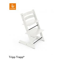 Stokke® Tripp Trapp® Chair White + Free Baby Set