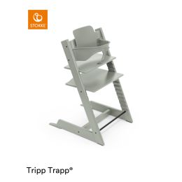 Stokke® Tripp Trapp® Chair, Baby Set™ & Harness Glacier Green