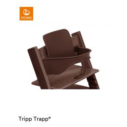 Stokke® Tripp Trapp® Chair Walnut + Free Baby Set