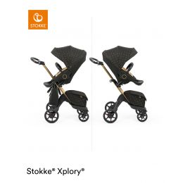 Stokke®  Xplory® X Pushchair & Carrycot Signature Black