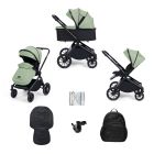 Ickle Bubba Altima 9 Piece Pram Bundle Sage Green