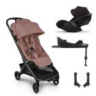 Bugaboo Butterfly 2 Cybex Cloud G Newborn Bundle Dusty Pink