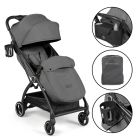 Ickle Bubba Aries Prime Autofold Stroller Graphite Grey