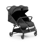 Ickle Bubba Aries Double Autofold Stroller Graphite Grey