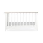 CuddleCo Clara Cot Bed White/Ash