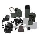 Silver Cross Breez Maxi Cosi Pebble 360 Pro2 Travel System Bundle Pewter