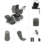 Bugaboo Fox 5 Renew Complete Forest Green Cybex Cloud G & Base Ultimate Bundle
