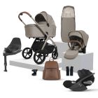 Silver Cross Cove Cybex Cloud T Travel System Bundle Champagne