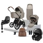 Silver Cross Cove Maxi Cosi Pebble 360 Pro2 Travel System Bundle Champagne