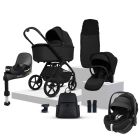 Silver Cross Cove Maxi Cosi Pebble 360 Pro2 Travel System Bundle Onyx