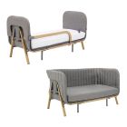 Tutti Bambini Cozee XL Junior Bed & Sofa Expansion Pack Oak/Charcoal