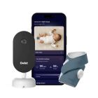 Owlet Monitor Duo: Dream Sock Bedtime Blue + Dream Sight HD Video Baby Monitor