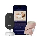 Owlet Monitor Duo: Dream Sock Dusty Rose + Dream Sight HD Video Baby Monitor