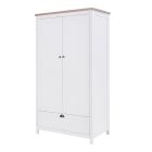 Tutti Bambini Verona Wardrobe White/Oak