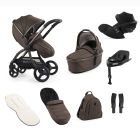 Egg 3 Luxury Cybex Cloud G Bundle Chocolate Velvet