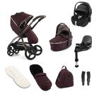 Egg 3 Luxury Maxi Cosi Pebble 360 Pro2 Bundle Mulberry