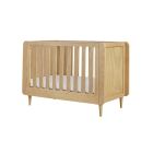 Tutti Bambini Japandi Mini Cot Bed Light Oak