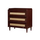 Tutti Bambini Japandi Chest Changer Warm Walnut