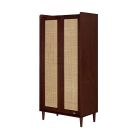 Tutti Bambini Japandi Wardrobe Warm Walnut