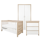 Tutti Bambini Modena 3 Piece Room Set White/Oak