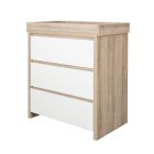 Tutti Bambini Modena Changing Unit White/Oak