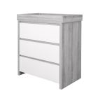 Tutti Bambini Modena Changing Unit Grey Ash/White
