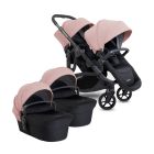 iCandy Orange 4 Twin Complete Bundle Rose/Black