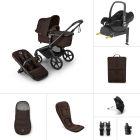 Bugaboo Fox 5 Renew Complete Cocoa Brown Maxi Cosi Cabrio & Base Ultimate Bundle